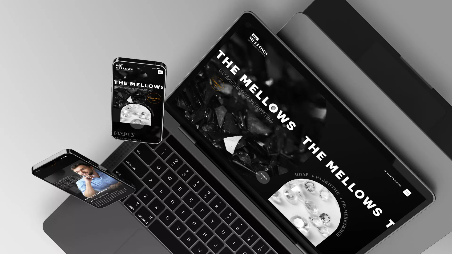 Разработка сайта креативного агентства «The Mellows» в Няндоме